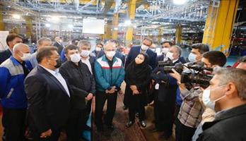 بازدید رییس سازمان ملی استاندارد ایران از کارخانه تراکتورسازی ایران 